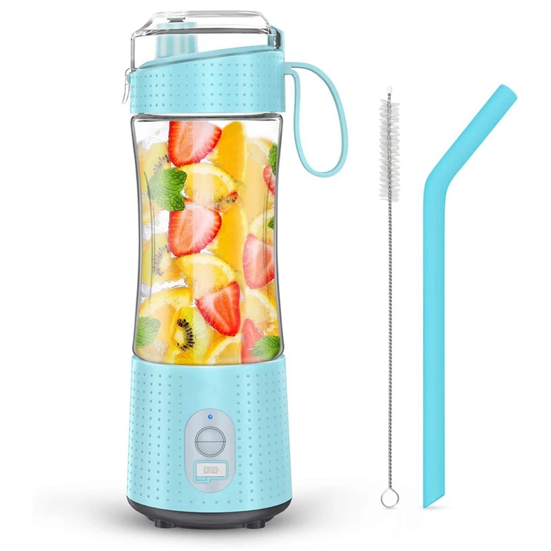 

Portable Blenders, Personal Size Blender Smoothies And Shakes, Mini Blender 4000 Mah USB Rechargeable With Six Blades