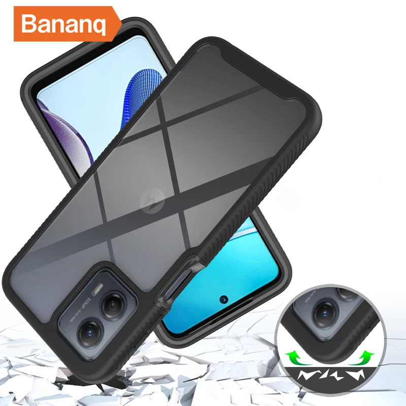 

Bananq 360 Full Body Slim Armor Shockproof Phone Case For Motorola G8 Power Plus Cover For Motorola E 2020