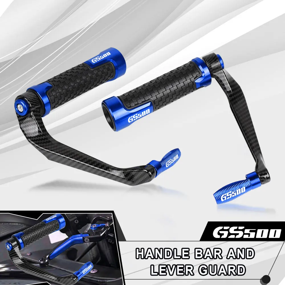 

For SUZUKI GS GS500 GS500E GS500F 2014-2021 2020 2019 G S Motorcycle handle grips Bar Ends Brake Clutch Levers Guard Protector