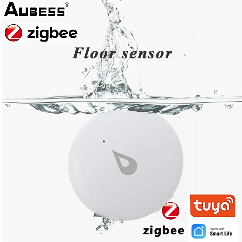 

Погружной датчик воды AUBESS ZigBee Graffiti TUYA, умный датчик утечки воды, умный датчик в реальном времени, удаленный мониторинг