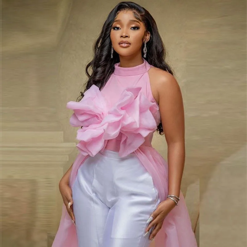 

Розовые сетчатые топы, футболки, уличная одежда 2023, женская летняя одежда, сексуальные футболки, укороченная Элегантная блузка без рукавов, Длинный топ, толстовки