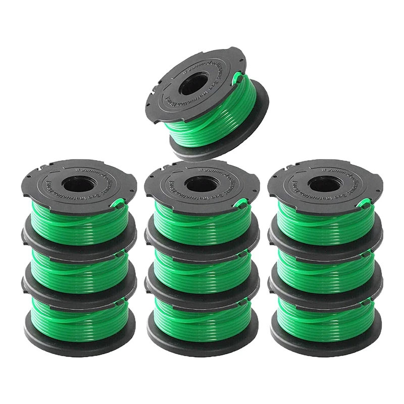 

Replacement Spool Single Line,For String Trimmers,20 Ft 0.080 Inch Auto Feed Spool Line(10 Pack)(SF-080 )