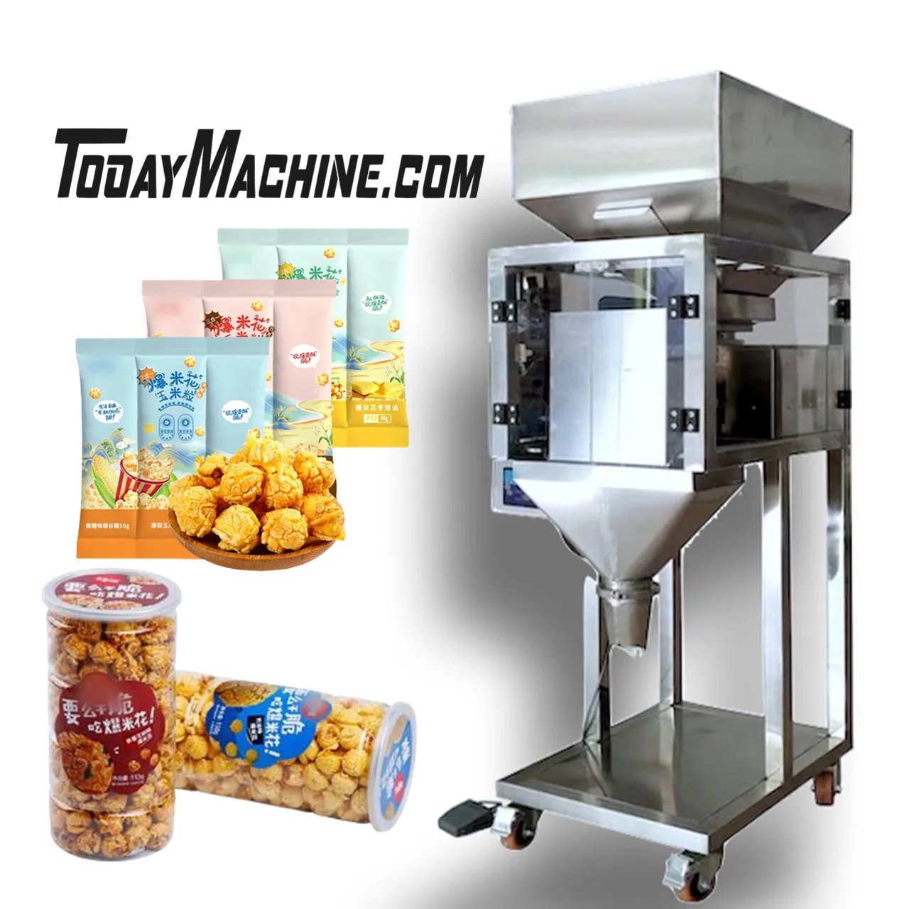 

Semi-Automatic 4 Head Linear Weigher For Sugar,Salt,Beans,Seasonings Powder