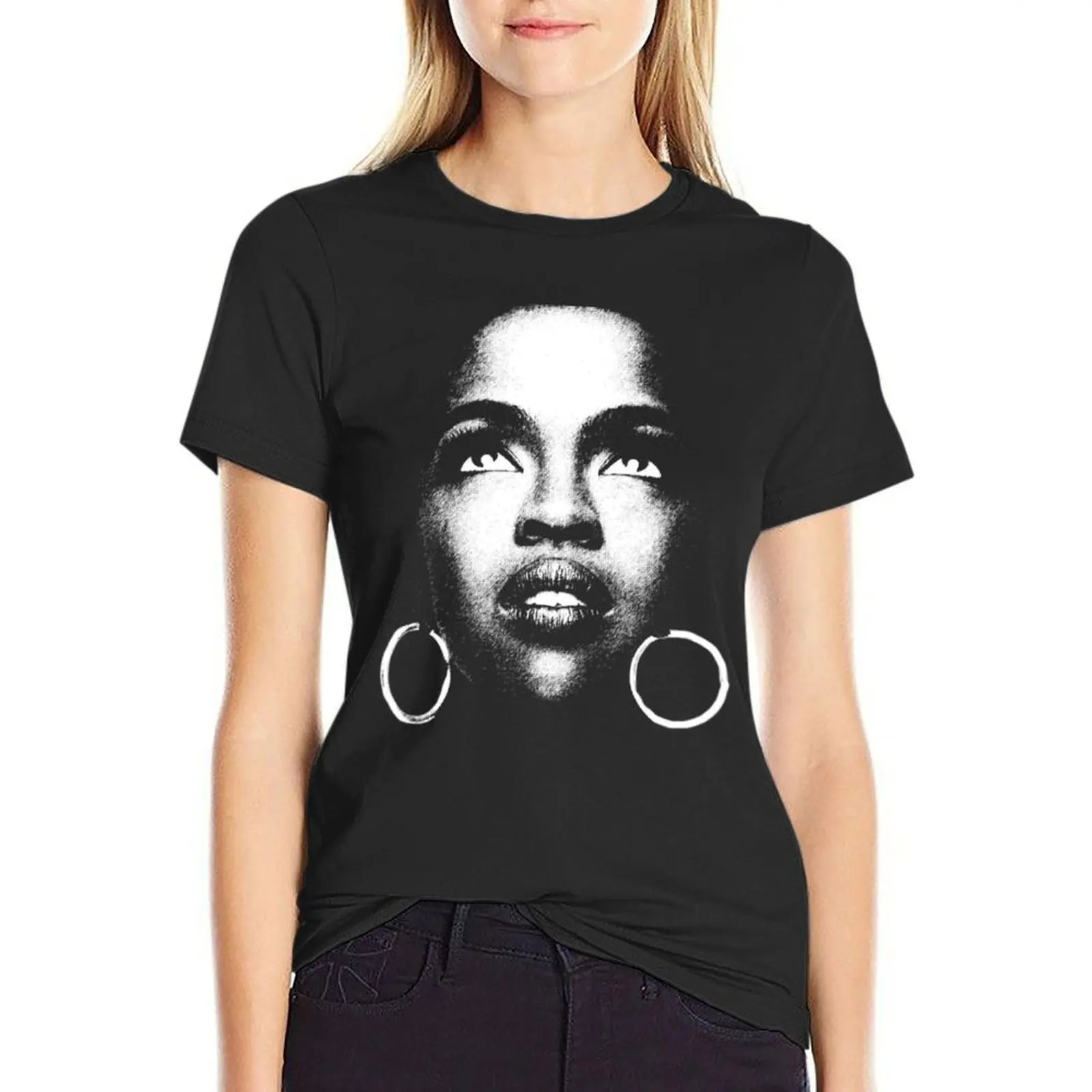 Лаурин Хилл Футболка Милая одежда Аниме Белые футболки для женщин