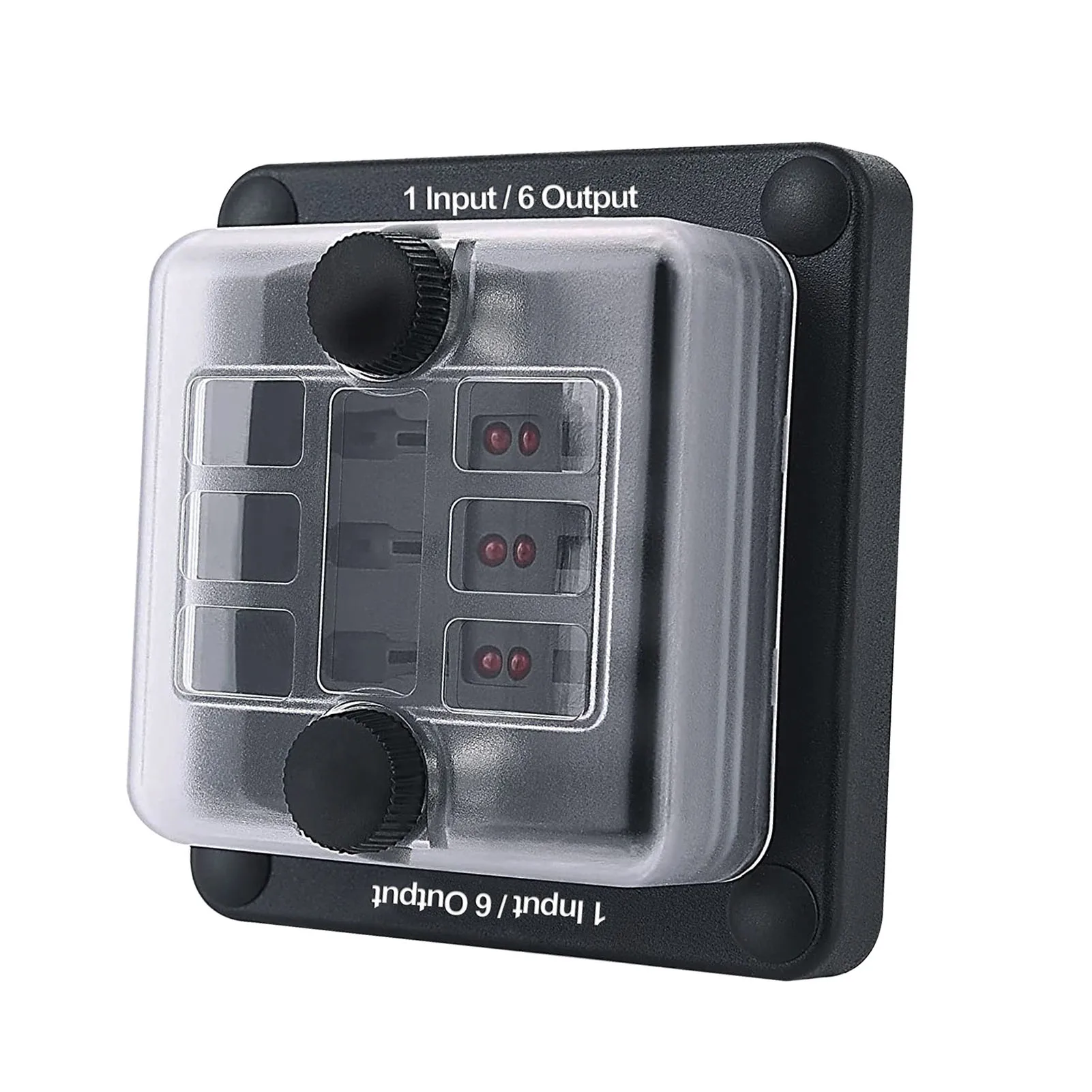 

Судовой блок предохранителей со светодиодным индикатором, 6-ходовой 12-ходовой блок предохранителей со светодиодным индикатором 32 В, блок пр...