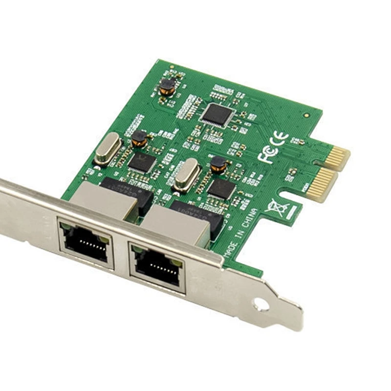 2 порта RJ45 Pcie X1 Dual Gigabit Realtek 8111F + ASM1082E фильтр чипсета PCI-E компьютерная Сетевая карта