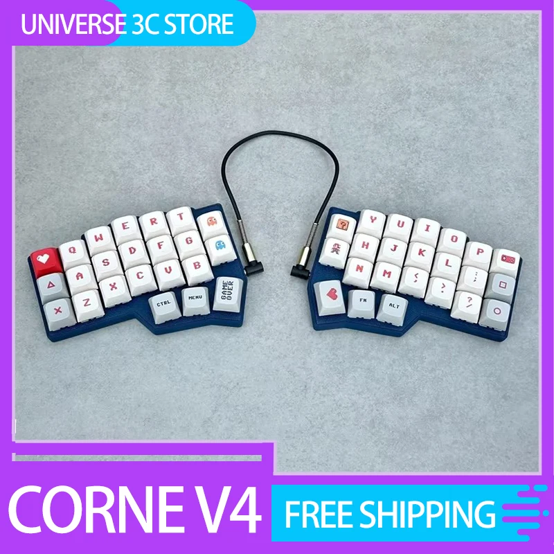 Attack Shark Corne V4 Проводная RGB Клавиатура