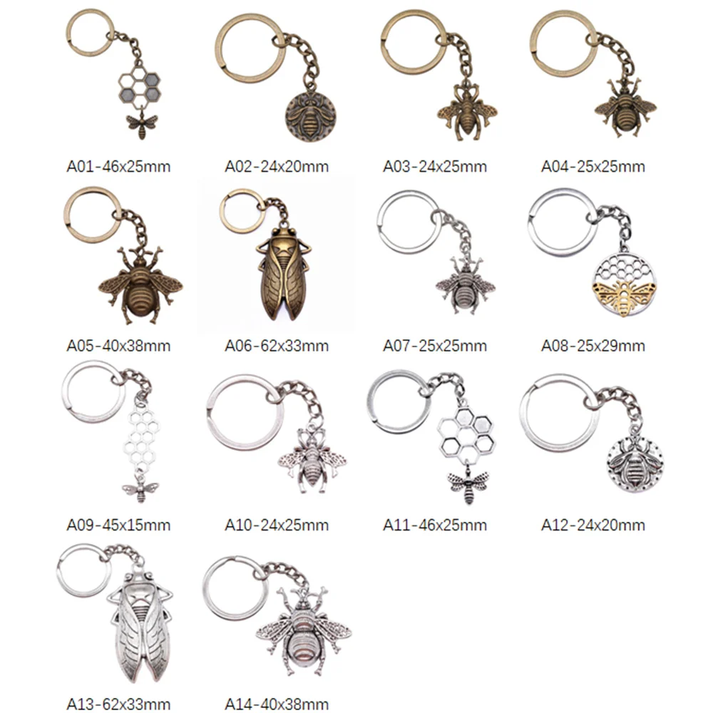 

Bee Key Keychain Car Accessories Gift For Man