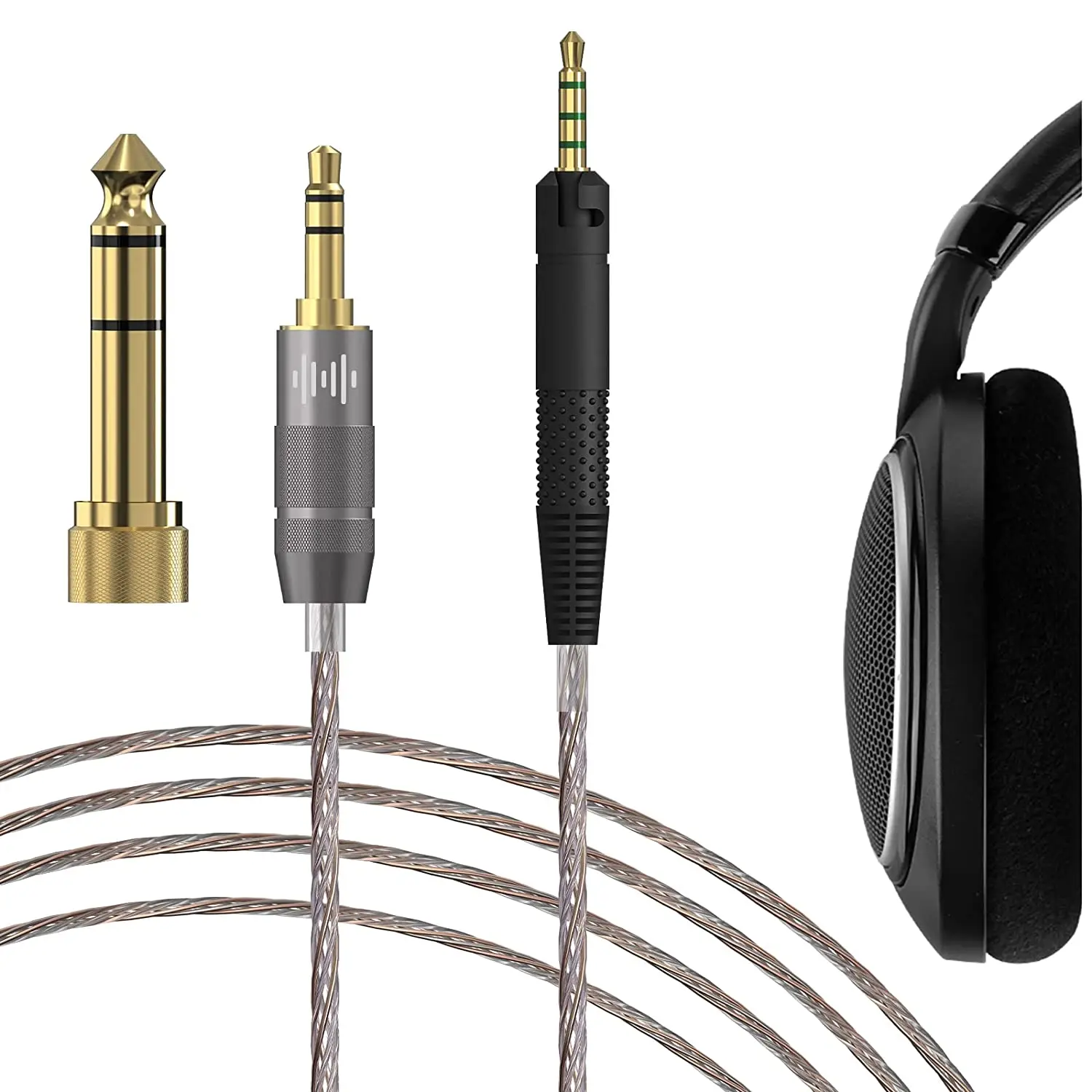

Кабель Geekria для наушников Sennheiser HD 598 pro, 2,5 мм, 10 футов