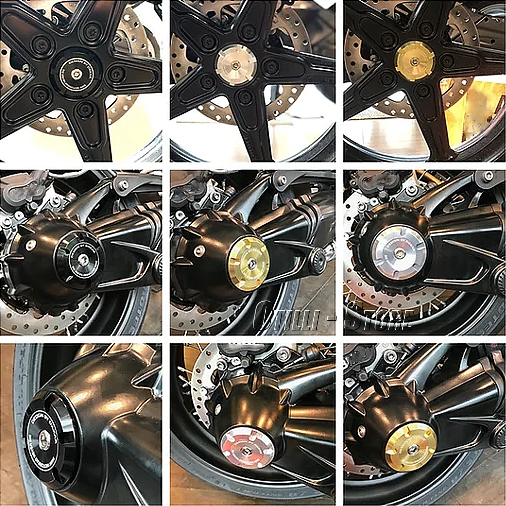 Фото Для BMW R NINE T Pure Racer Мотоцикл Задняя ось Вилка Crash Slider Ступица колеса Антистолкновительный блок R NINE T Scramble Urban G/S №2