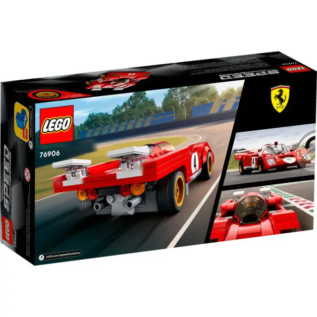 Designer Lego Speed Champions 76906 1970 Ferrari 512 M | Blocks
