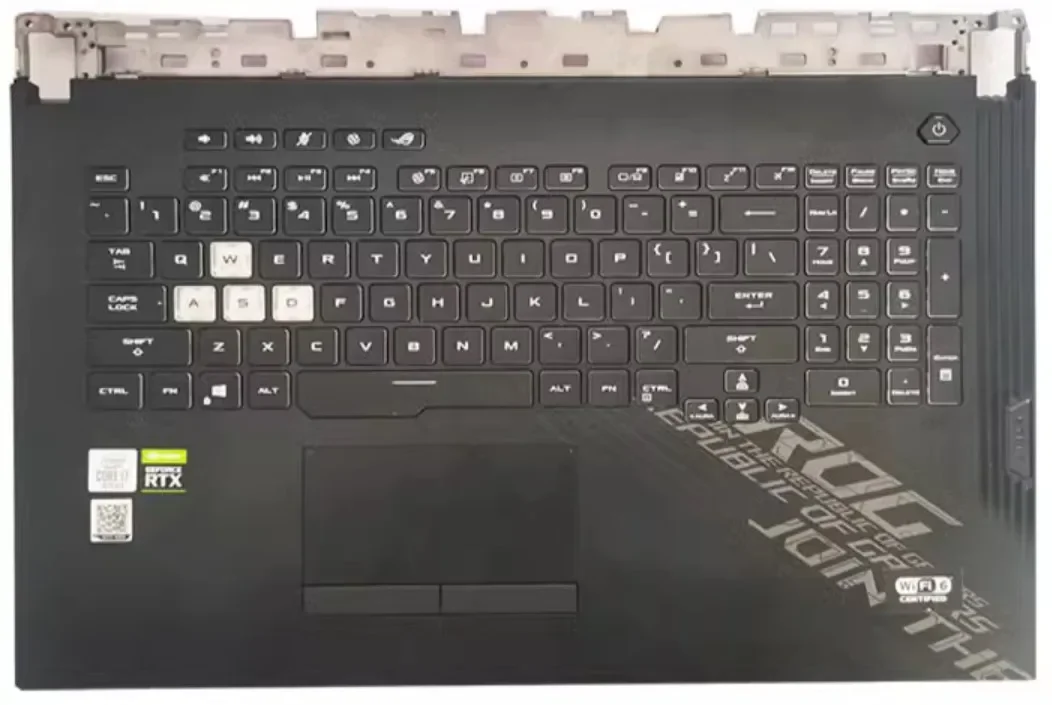 YUEBEISHENG New/org для 17 3 дюйма ASUS ROG Strix 3Plus G712 G712L упор рук верхняя крышка клавиатуры США