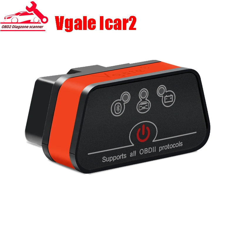 

Icar2 OBD2 Scanner ELM327 V2.1 Code Reader Support Wifi/Bluetooth V1 5 For IOS/Android/PC Torque Auto OBD OBDII Diagnose Tool