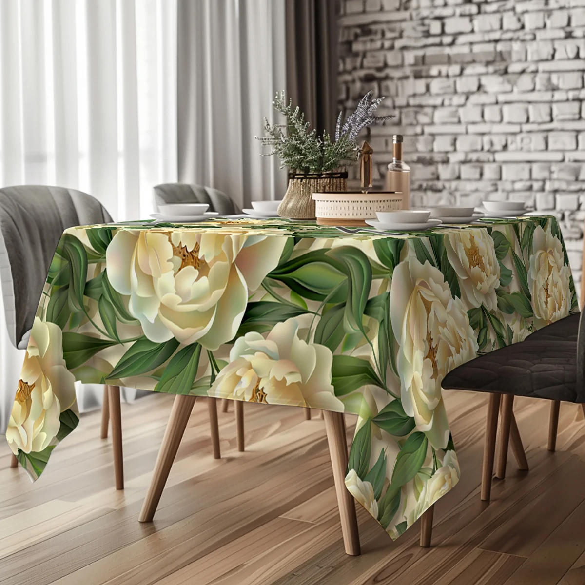 Мозаичная рельефная настольная дорожка с жемчугом декоративный стол моющаяся