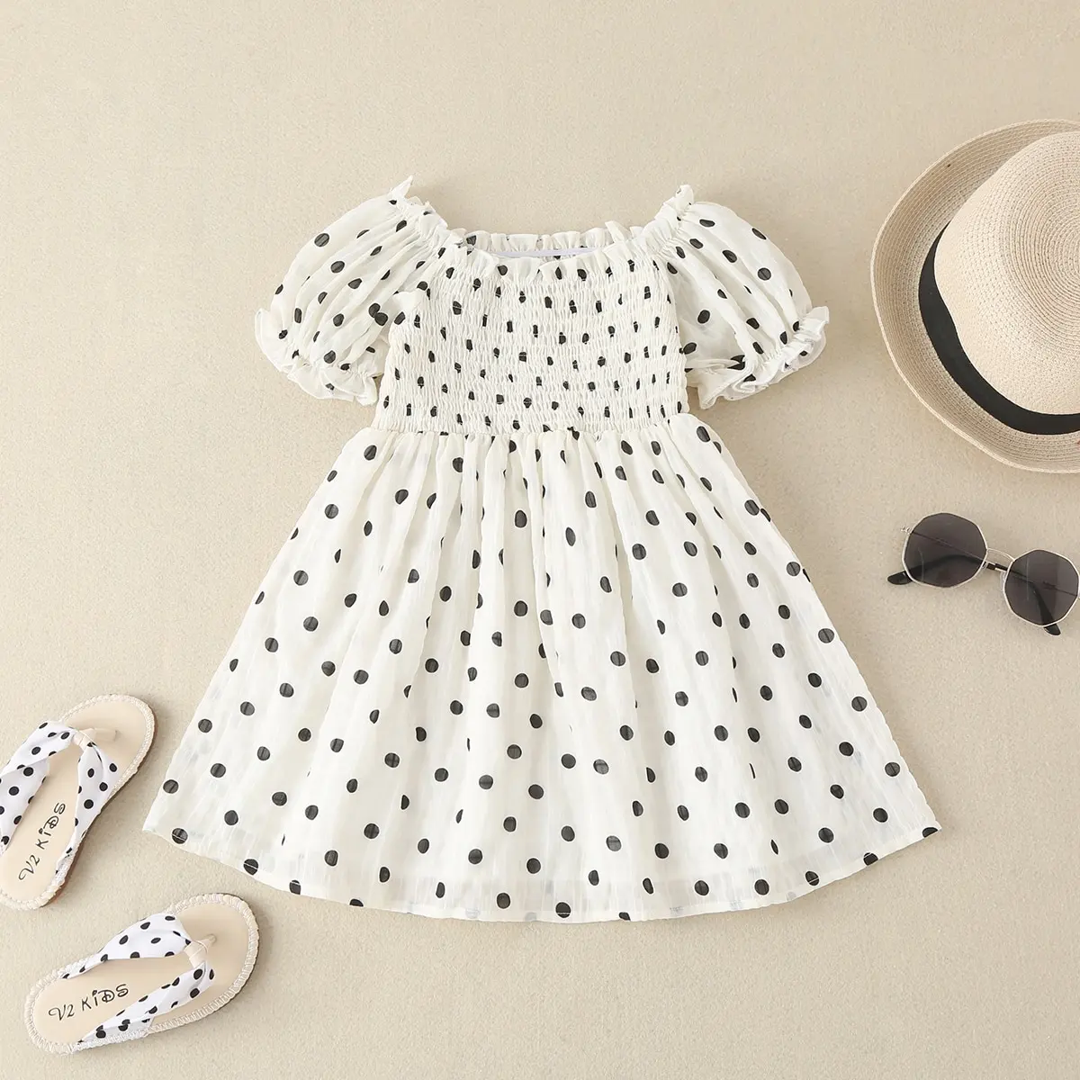 

Summer Party Ceremony Dresses For Kids Girl 3 to 7 Years Old