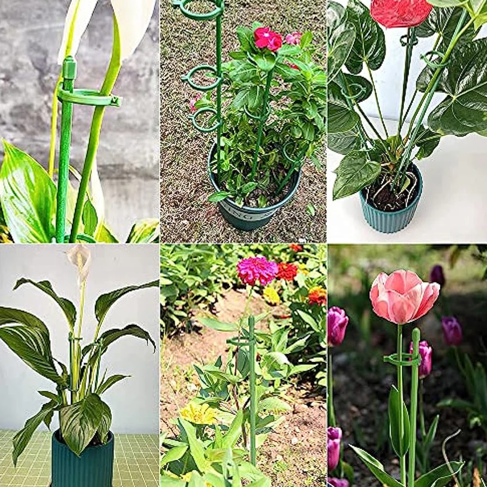 15 шт. кол для комнатных растений орхидеи 40 зажимов стебли фиксация роста садовый