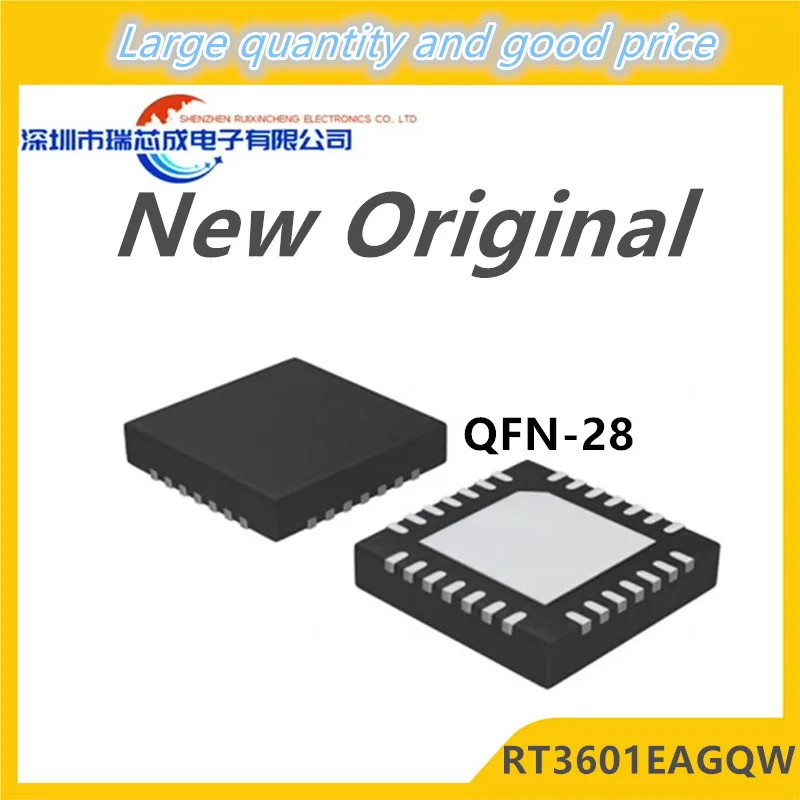 

(2-5piece) 100% New RT3601 RT3601E RT3601EA RT3601EAGQW QFN-28 Chipset