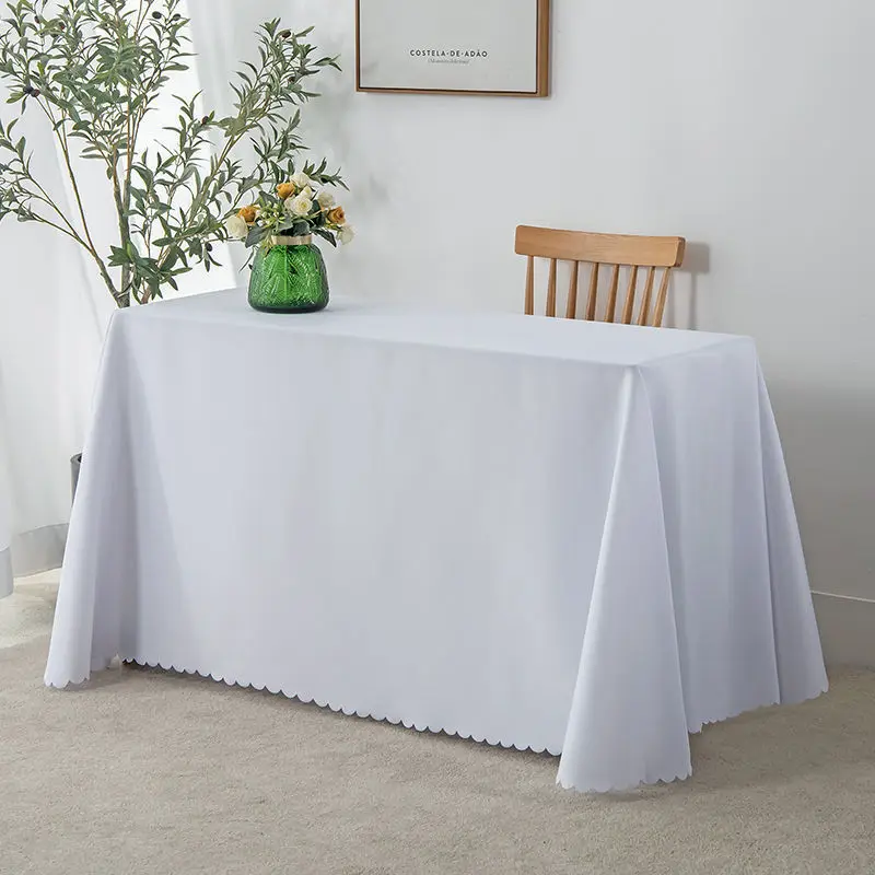 

Круглая квадратная однотонная скатерть, скатерть для комнаты, прямоугольная ткань art_AN2691