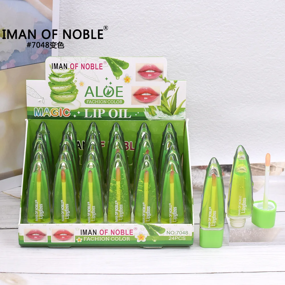 

Aloe Vera Lipstick Firstfly Long Lasting Nutritious Lip Balm Lips Moisturizer Magic Temperature Color Change Lip Gloss