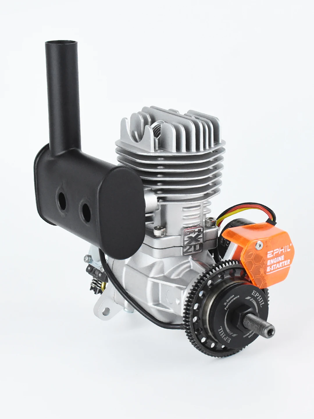EPHIL Power X-20cc-S Pro Модель самолета Бензиновый двигатель Электрический стартер Одноцилиндровый двухтактный боковой ряд (art.: 3920cb252df55) - 3920cb252df55