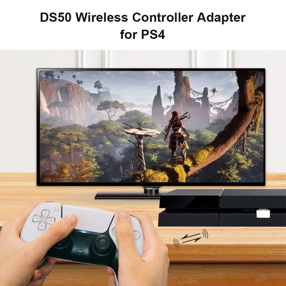 DS50 конвертер геймпада приемник для Sony PS5 PS4 PS3 Xbox Nintendo Pro Bluetooth-совместимый игровой