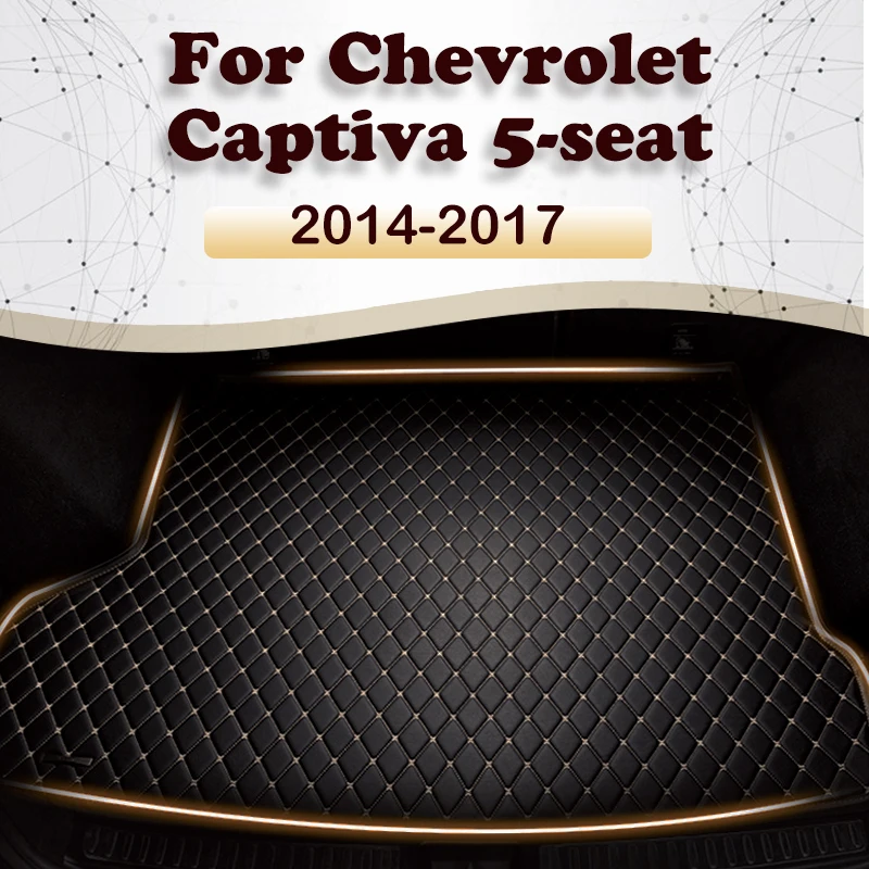 

Коврик для багажника автомобиля для Chevrolet Captiva 5-Seat SUV 2014 2015 2016 2017 пользовательские автомобильные аксессуары автомобильное украшение интерьера