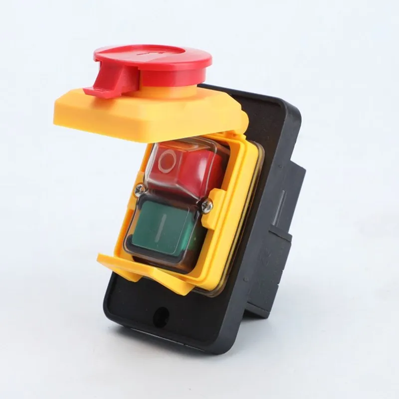 4-контактный пусковой выключатель CK5 AC250V без напряжения с кнопкой обычный для