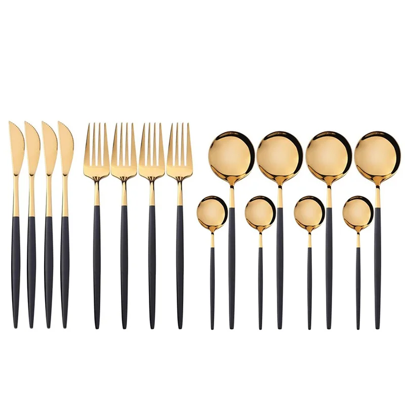 

Набор столовых приборов из нержавеющей стали, 16 предметов, 18/10