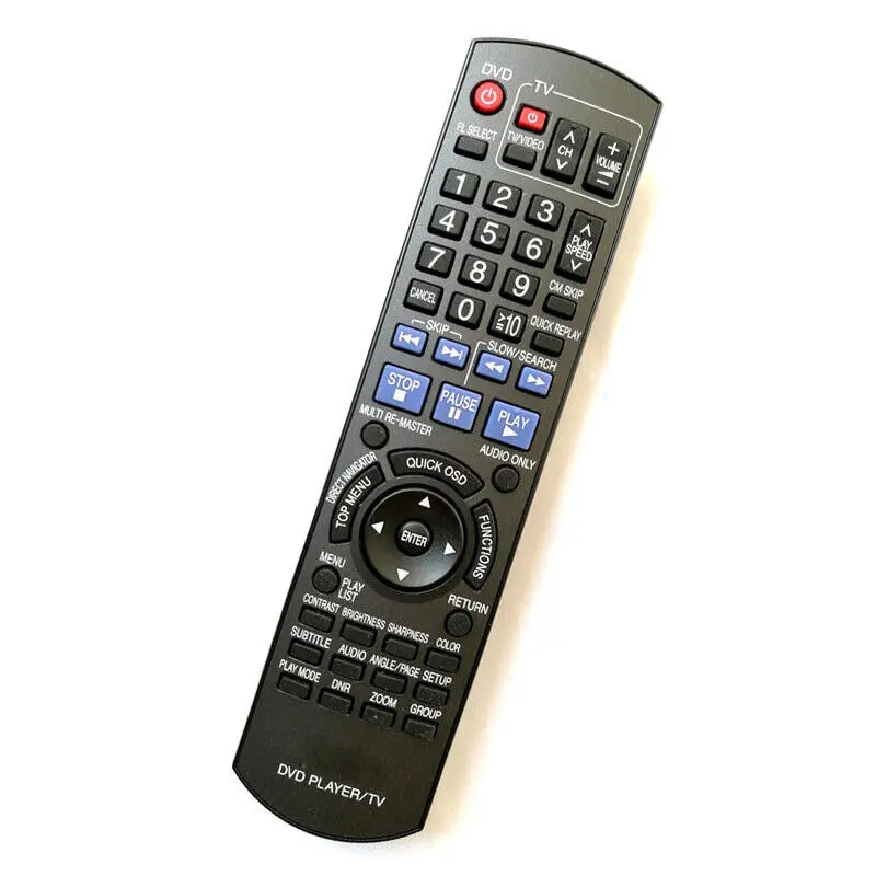 Новый N2QAYB 000198 Для DVD-телевизора плеер пульт дистанционного управления DMR-EX77