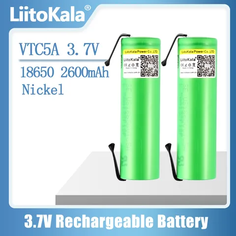 Liitokala VTC5A-N 18650 2600mah литий-ионная батарея