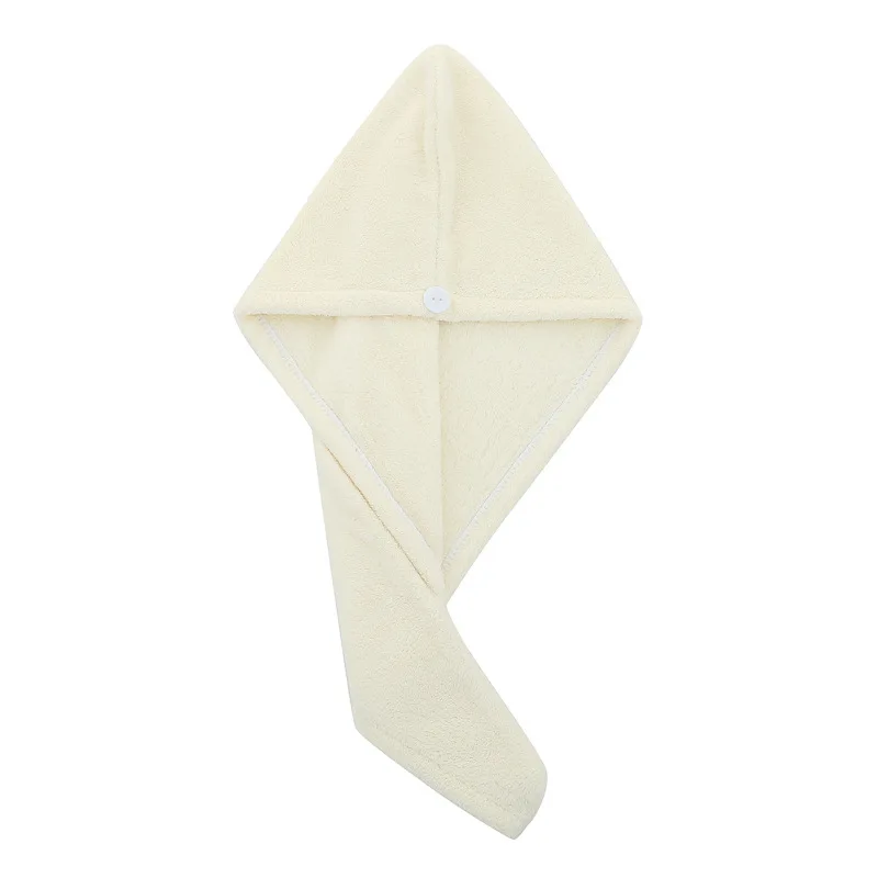 

Hat Triangle Absorption Head banho Turban Hair Towels Solid Girls Cap Womens Quick drying Wiping Water Wrap Absorbent toallas