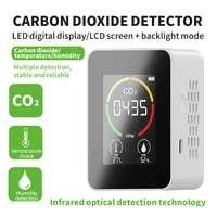 professional digital co2 meter detector 3 in 1 air quality monitor multifunctional intelligent co2 sensor gas analyzer
