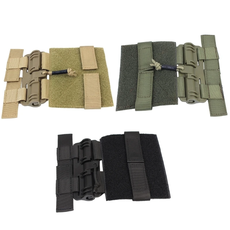 

448D Side Entry Molle Side Belt Quick Release Buckle Set, Single Point Molle Quick