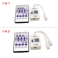 28keys magic home led spi controller addressable 2048 pixel remote wifi voice controller for ws2811 sk6812 ws2812b led strip