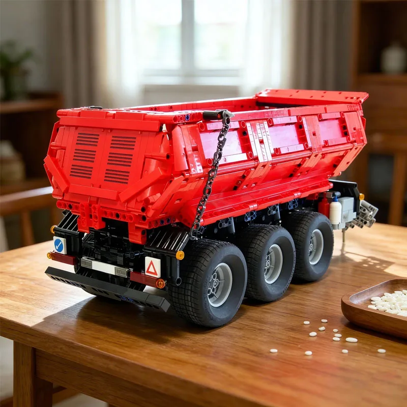 Фото Новый грузовик-транспортер MOC-8830, тягач-трал, совместимый с наборами строительных блоков 42054, игрушка-подарок на день рождения №1