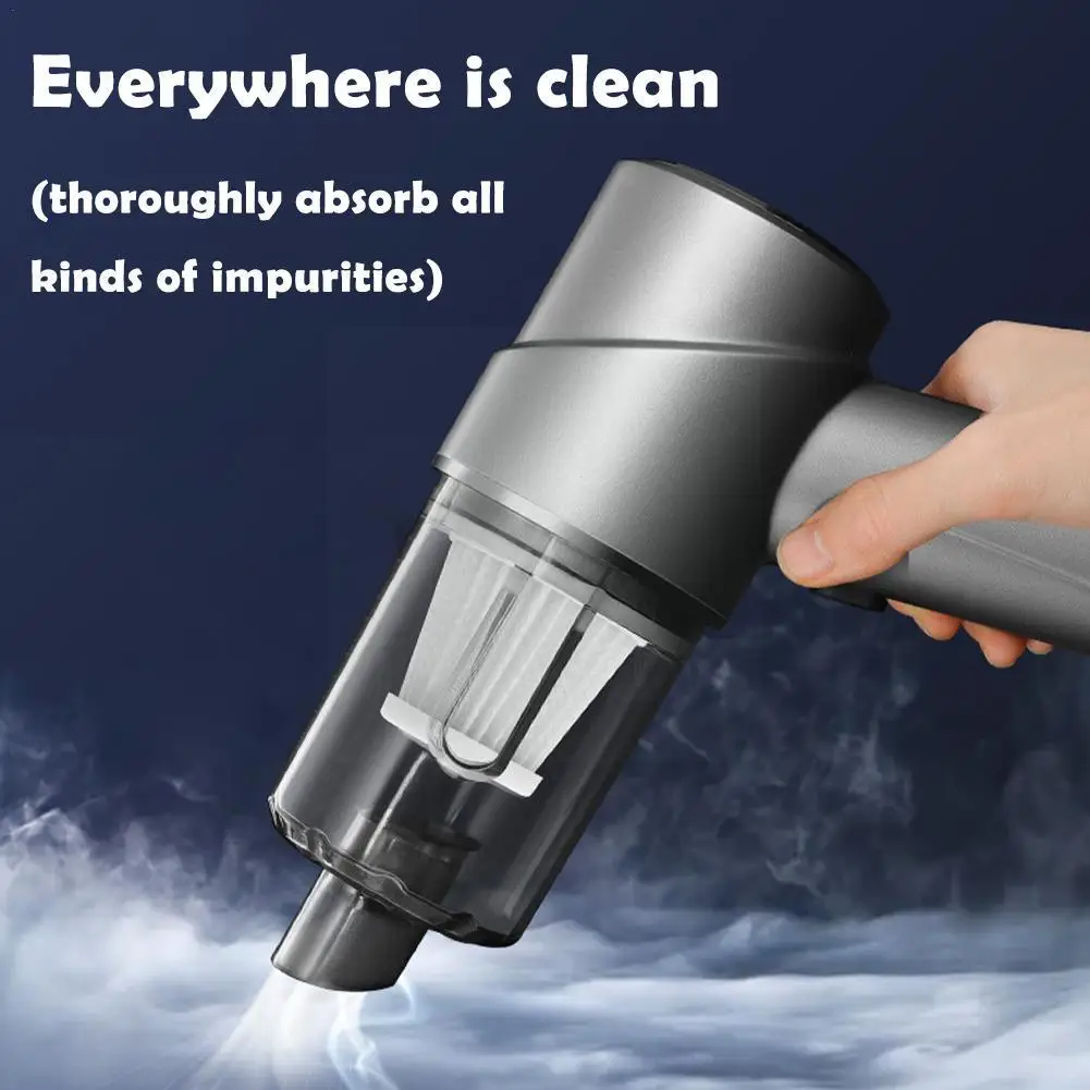 

9000pa 120w Cordless Brushless Car Vacuum Cleaner Handheld Auto Wireless Mini Portable Vacuum Cleaner For Car Home Pet Clea F4T2