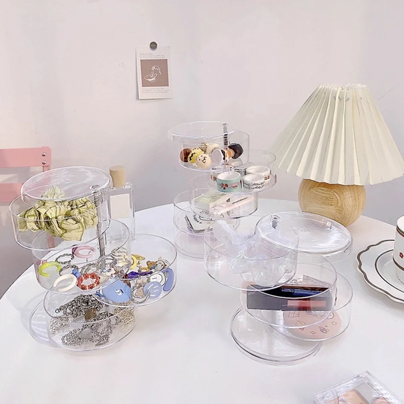 

Коробка-органайзер для ювелирных изделий, 4 слоя