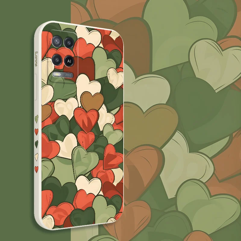 Чехол для телефона Brilliant Love OPPO A54 A74 A57 A77 A78 A96 A76 A95 A94 A83 A53 A72 A52 A9 A5 A12 A31 2020 S 4G 5G Cover