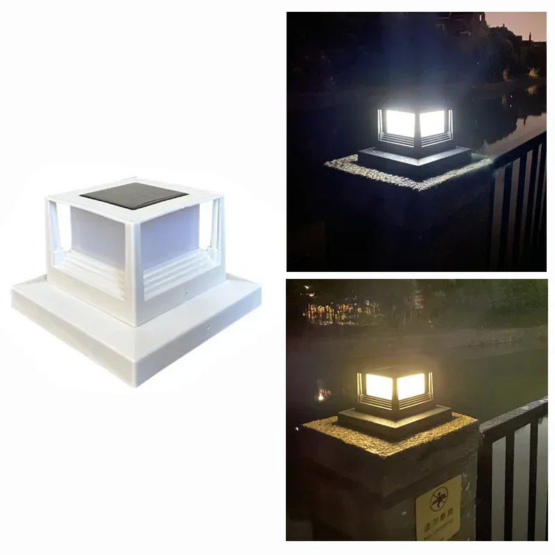 

Солнечная квадратная лампа для столба