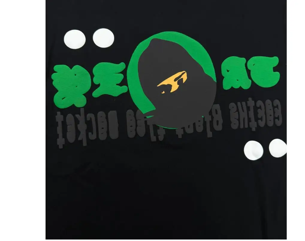 Фото 2026 CPFM Yeat Lyfestyle T-Shirt 3D Foam, футболка с короткими рукавами и принтом, ограниченная серия, TX1634 №4