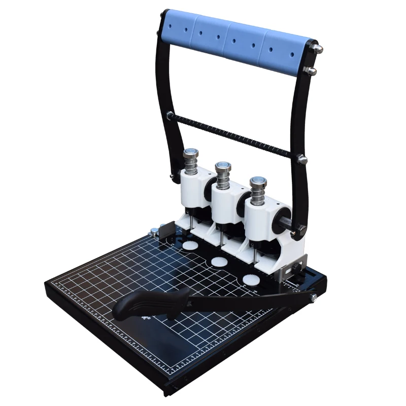 QY-A z trzema otworami Mahine Distance Puncher File Bindownica do dokumentów Maszyna procesowa Planowanie w biurze
