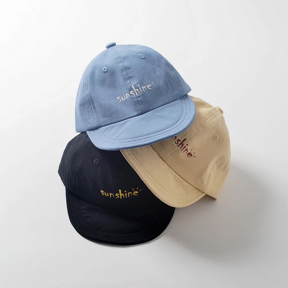 

Весенне-летние и осенние однотонные Детские хлопковые шапки, дышащая Солнцезащитная шляпа с мягкими бриллиантами для маленьких мальчиков