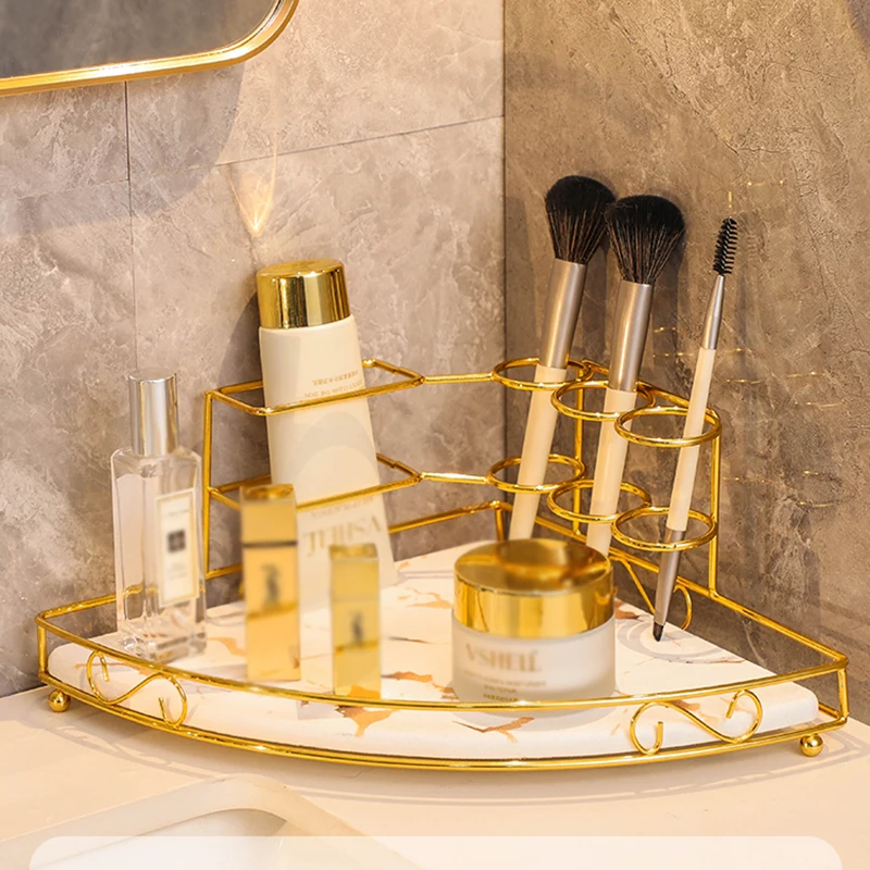 

Подставка для зубных щёток с мраморным узором