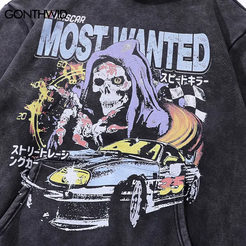 Толстовка Мужская винтажная в стиле хип-хоп 2023 г.