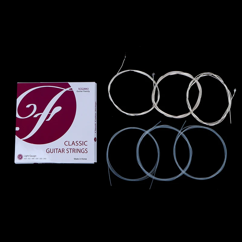 

1 Set High Quality GuitarFamily Classical Guitar Strings MADE IN KOREA