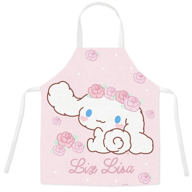 Фартук Sanrioed Cinnamoroll из полиэфирного волокна с милыми рисунками