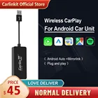 Горячая Распродажа Carlinkit USB внешний порт Carplay для Android Автомагнитола сенсорный экран с системой iOS Carplay Новая версия обновления