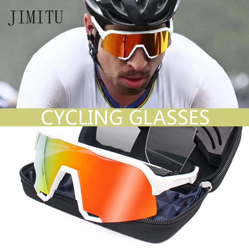 

3 Lens S3 S2 UV400 Cycling Sunglasses TR90 Sports Bicycle Glasses MTB Mountain Bike Fishing Hiking Riding Eyewear for men women