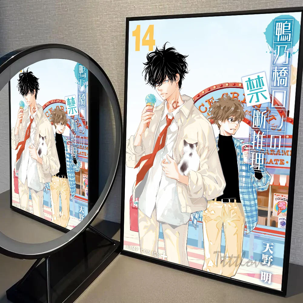 Kamonohashi Ron No Kindan Suiri Anime Poster Wall Art Home Decor Room Digital Painting Living Restaurant Kitchen