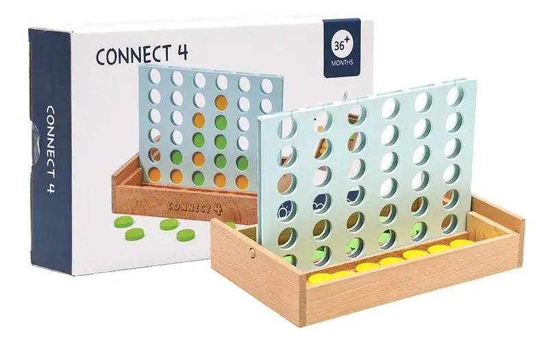 

4 в линейку, Детская Классическая Веселая складная игрушка, 2 игрока, комнатная и уличная развивающая семейная настольная игра для детей